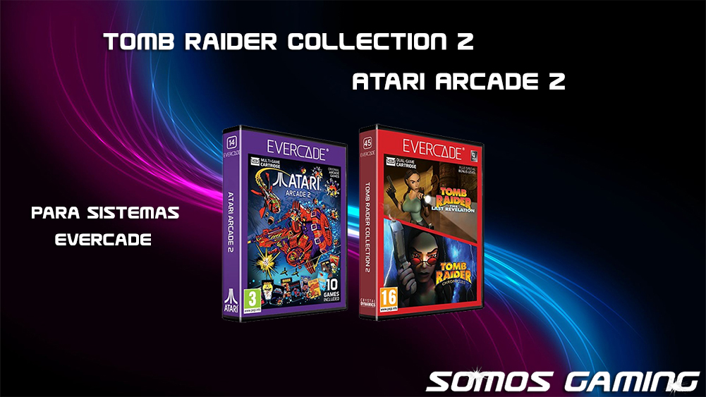 Anunciados nuevos recopilatorios de acción y aventuras para Evercade 