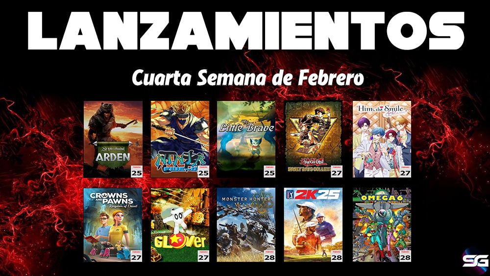 Lanzamientos 4ª Semana Febrero 