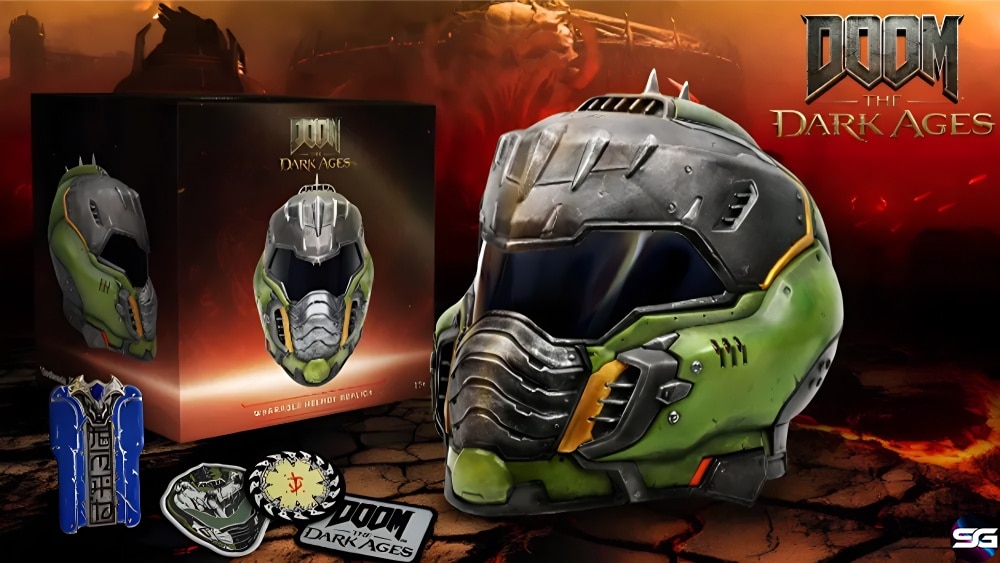 DPI Merchandising presenta una réplica del casco de Doom Slayer 