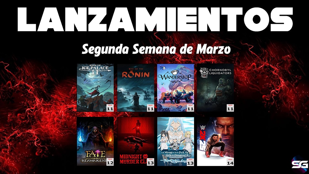 Lanzamientos 2ª Semana Marzo 